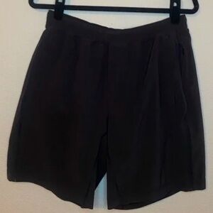 Lululemon Men’s 9” shorts- black- SIZE LARGE